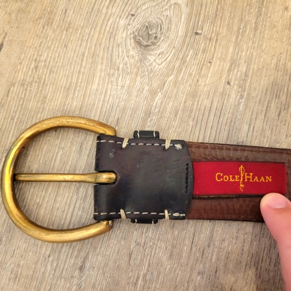 Cole Haan brown belt